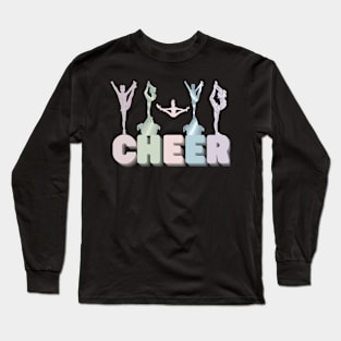 CHEER stunts Long Sleeve T-Shirt